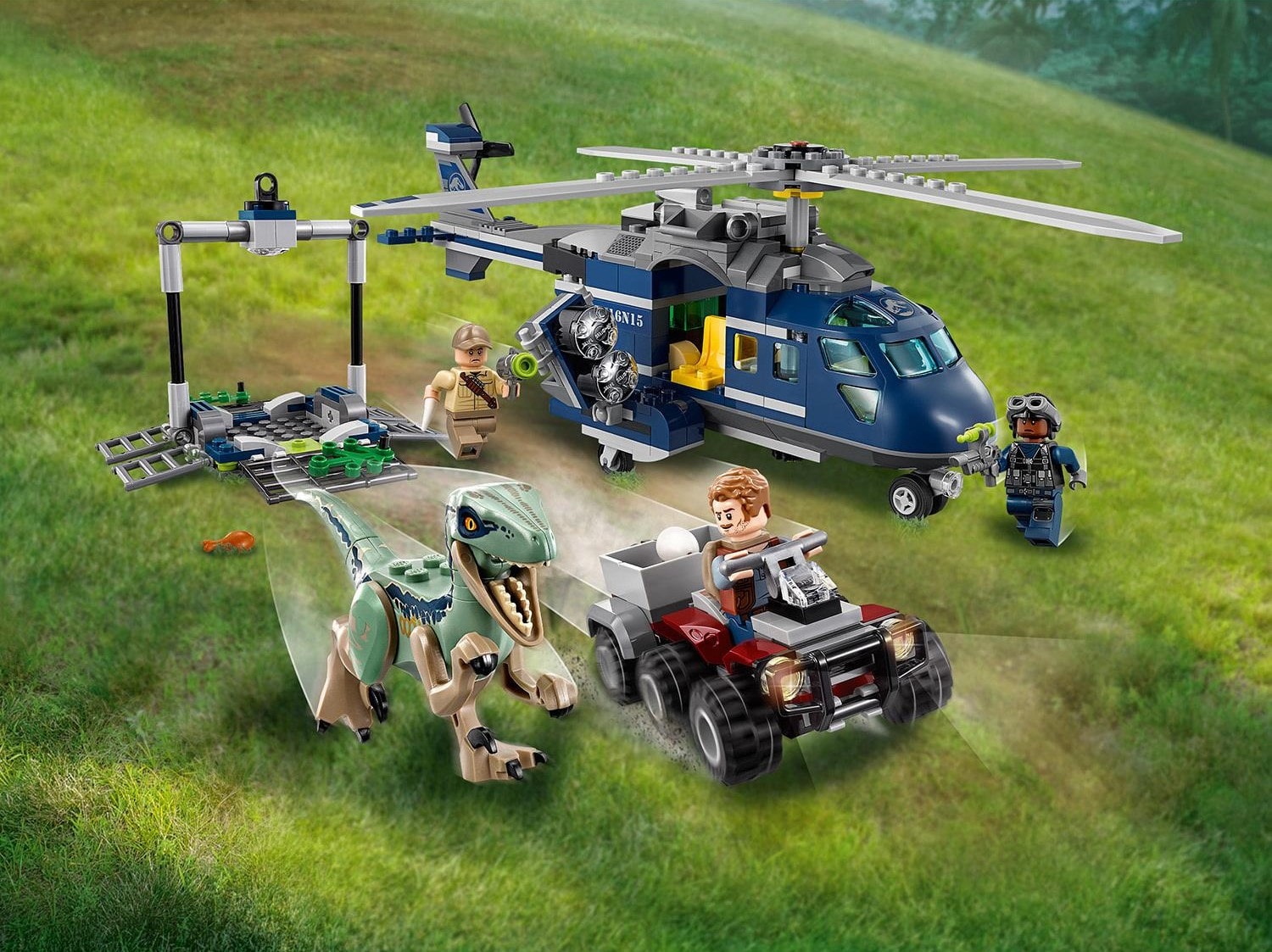 Конструктор Lego Jurassic World – Погоня за Птеранодоном  